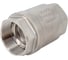 Обратный клапан муфтовый NEWKEY прямой, нержавеющая сталь AISI304 DN50 (2), (CF8), PN40 NK-CS50/4 2