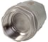 Обратный клапан муфтовый NEWKEY прямой, нержавеющая сталь AISI304 DN50 (2), (CF8), PN40 NK-CS50/4 5