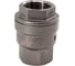 Обратный клапан муфтовый NEWKEY прямой, нержавеющая сталь AISI304 DN25 (1), (CF8), PN64 NK-CS25/4 3