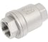 Обратный клапан муфтовый NEWKEY прямой, нержавеющая сталь AISI304 DN15 (1/2), (CF8), PN64 NK-CS15/4 1