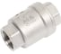 Обратный клапан муфтовый NEWKEY прямой, нержавеющая сталь AISI304 DN15 (1/2), (CF8), PN64 NK-CS15/4 2