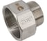 Футорка обратная NEWKEY нержавеющая сталь AISI304 DN50 x DN40 (2' x 1_1/2), (CF8), PN16 NK-FHBN50x40/4 1