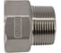 Футорка обратная NEWKEY нержавеющая сталь AISI304 DN40 x DN32 (1_1/2x1_1/4), (CF8), PN16 NK-FHBN40x32/4 3