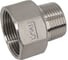 Футорка обратная NEWKEY нержавеющая сталь AISI304 DN32 x DN25 (1_1/4x1), (CF8), PN16 NK-FHBN32x25/4 1