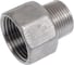 Футорка обратная NEWKEY нержавеющая сталь AISI304 DN25 x DN20 (1' x 3/4), (CF8), PN16 NK-FHBN25x20/4 3