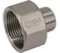 Футорка обратная NEWKEY нержавеющая сталь AISI304 DN32 x DN20 (1_1/4x3/4), (CF8), PN16 NK-FHBN32x20/4 1