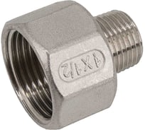 Футорка обратная NEWKEY нержавеющая сталь AISI304 DN25 x DN15 (1x1/2), (CF8), PN16 NK-FHBN25x15/4