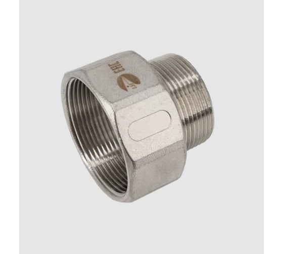 Футорка обратная NEWKEY нержавеющая сталь AISI304 DN25 x DN15 (1x1/2), (CF8), PN16 NK-FHBN25x15/4 1