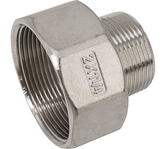 Футорка обратная NEWKEY нержавеющая сталь AISI304 DN50 x DN32 (2' x 1_1/4), (CF8), PN16 NK-FHBN50x32/4