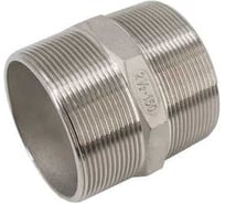 Ниппель резьбовой NEWKEY нержавеющая сталь AISI304 DN65 (2_1/2), (CF8), PN16 NK-NM65/4