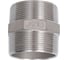 Ниппель резьбовой NEWKEY нержавеющая сталь AISI316 DN50 (2), (CF8М), PN16 NK-NM50/6 4