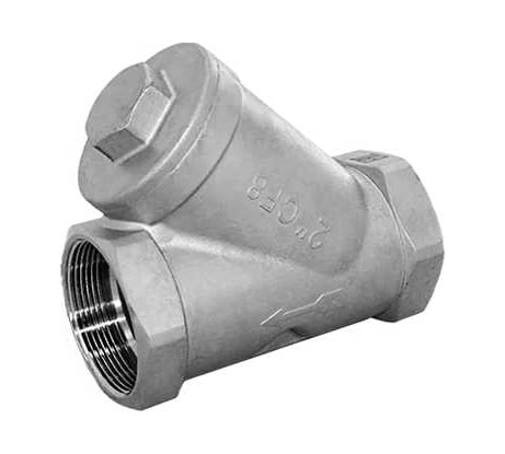 Фильтр муфтовый NEWKEY Y-тип нержавеющая сталь AISI304 DN15 (1/2), (CF8), PN16 NK-YS15/4