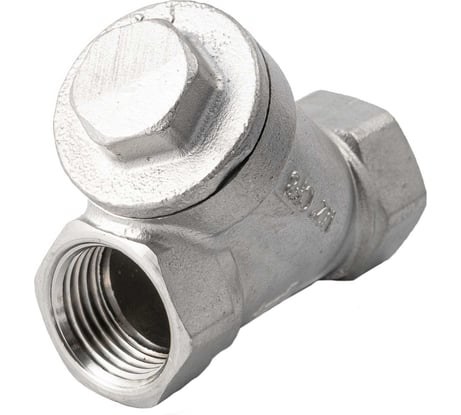 Фильтр муфтовый NEWKEY Y-тип нержавеющая сталь AISI304 DN15 (1/2), (CF8), PN16 NK-YS15/4