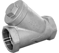 Фильтр муфтовый NEWKEY Y-тип нержавеющая сталь AISI304 DN10 (3/8), (CF8), PN16 NK-YS10/4