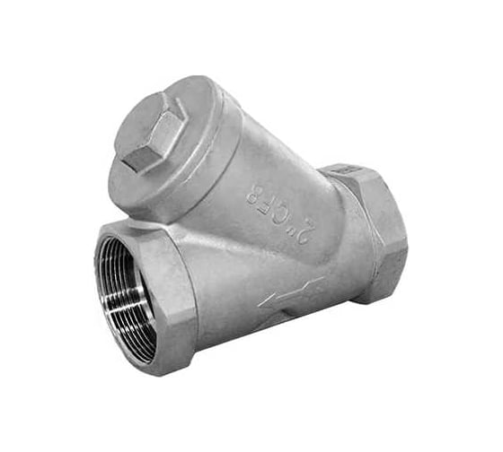 Фильтр муфтовый NEWKEY Y-тип нержавеющая сталь AISI304 DN32 (1_1/4), (CF8), PN40 NK-YS32/4 1