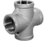 Крестовина NEWKEY нержавеющая сталь AISI304 DN25 (1), (CF8), PN16 NK-DCF25/4 1
