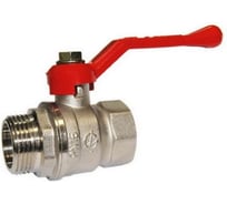 Кран шаровой ГАЛЛОП 1' вн/нар рукоятка 11б27п1 Стандарт 221 никель PN40 542596