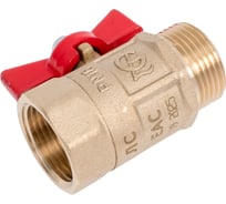 Кран шаровой ГАЛЛОП 3/4'' вн/нар бабочка Практик 131 540543