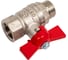 Кран шаровой ГАЛЛОП 1/2'' вн/нар бабочка 11б27п1 Стандарт 231 никель PN40 538722 3