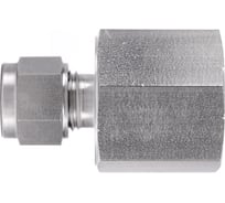 Фитинг прямой РИЗУР с внутренней резьбой RizurLok-P-Opf 8 мм_1/2NPTF SS316 9458000000055