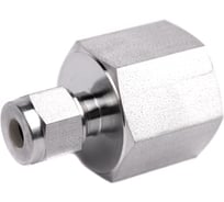 Фитинг прямой РИЗУР с внутренней резьбой RizurLok-P-Opf 6 мм_M20*1.5female SS316 9458000000079