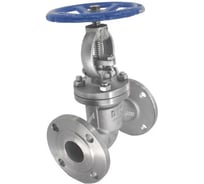 Вентиль запорный фланцевый NEWKEY нержавеющая сталь AISI304 DN80 (3), (CF8), PN16 NK-ZSf80/4