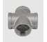 Крестовина NEWKEY нержавеющая сталь AISI304 DN32 (1_1/4), (CF8), PN16 NK-DCF32/4 3