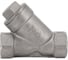 Обратный клапан NEWKEY муфтовый Y-тип нержавеющий, AISI316 DN15 (1/2), (CF8M), PN64 NK-YC15/6 3
