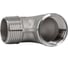 Отвод резьбовой NEWKEY вр/нр нержавеющий, AISI304 DN25 (1), (CF8), PN16 NK-FEDM25/4 2