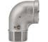 Отвод резьбовой NEWKEY вр/нр нержавеющий, AISI304 DN25 (1), (CF8), PN16 NK-FEDM25/4 3