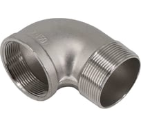 Отвод резьбовой вр/нр нержавеющий NEWKEY AISI316 DN50 (2), (CF8M), PN16 NK-FEDM50/6