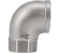 Отвод резьбовой вр/нр нержавеющий NEWKEY AISI316 DN50 (2), (CF8M), PN16 NK-FEDM50/6 2