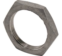 Контргайка 6-гранная нержавеющая NEWKEY AISI316 DN40 (1_1/2), (CF8M), PN16 NK-HNF40/6