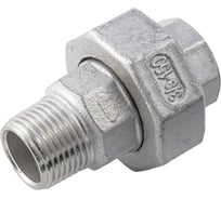 Американка NEWKEY нр/вр нержавеющая, AISI316 DN10 (3/8), (CF8M), PTFE, PN16 NK-ADM10/6