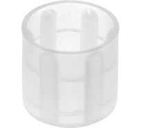 Заглушка пластиковая Миниворкс круглая Ø14 мм, наружная, серия TXT, цвет бесцветный –  (20 шт.) TXT14