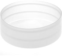 Заглушка пластиковая Миниворкс круглая Ø106 мм, наружная, серия TXT, цвет бесцветный –  (2 шт.) TXT106