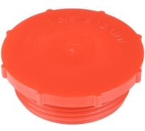 Заглушка пластиковая Миниворкс для внутренней резьбы 1 5/8x12, серия TFU, цвет красный –  (3 шт.) TFU1,5/8U