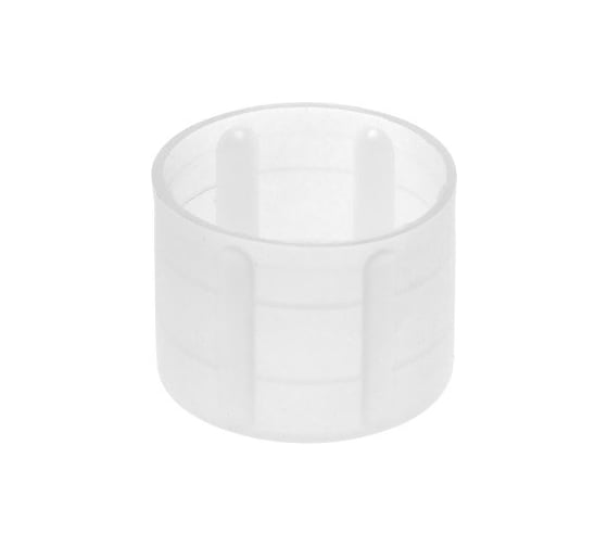 Заглушка пластиковая Миниворкс круглая Ø24 мм, наружная, серия TXT, цвет бесцветный – (15 шт.) TXT24 1