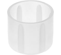 Заглушка пластиковая Миниворкс круглая Ø17.2 мм, наружная, серия TXT, цвет бесцветный –  (20 шт.) TXT17,2