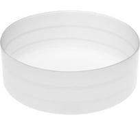 Заглушка пластиковая Миниворкс круглая Ø219.1 мм, наружная, Модель TXT, цвет бесцветный –  (1 шт.) TXT219,1