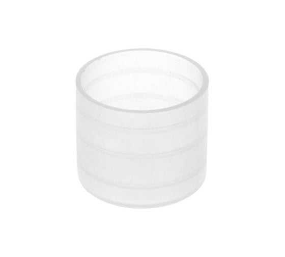 Заглушка пластиковая Миниворкс круглая Ø22 мм, наружная, серия TXT, цвет бесцветный –  (20 шт.) TXT22 1