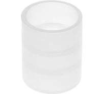 Заглушка пластиковая Миниворкс круглая Ø12.7 мм, наружная, серия TXT, цвет бесцветный –  (25 шт.) TXT12,7