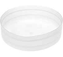 Заглушка пластиковая Миниворкс круглая Ø139.7 мм, наружная, серия TXT, цвет бесцветный –  (2 шт.) TXT139,7