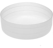 Заглушка пластиковая Миниворкс круглая Ø125 мм, наружная, серия TXT, цвет бесцветный –  (2 шт.) TXT125