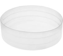 Заглушка пластиковая Миниворкс круглая Ø133 мм, наружная, серия TXT, цвет бесцветный –  (2 шт.) TXT133