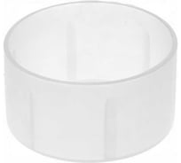 Заглушка пластиковая Миниворкс серия TXT круглая, 6, наружная, с лапкой, Модель PI, цвет красный, 30 шт PI6L