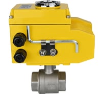 Кран шаровой DN.ru КШМП.316.230-ISO Ду50 Ру63 с электроприводом QT-008 380В D160-00204