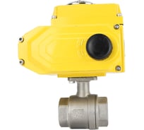 Кран шаровой DN.ru КШМП.316.230-ISO Ду32 Ру63 с электроприводом QT-005 24В D160-00173