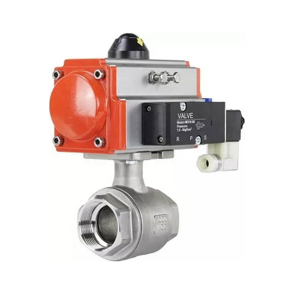 Шаровой кран DN.ru КШМП-ISO Ду65 Ру63 пневмопривод DA-083 ...