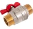 Кран шаровой MVI ГОСТ, 3/4 нар-нар, рукоятка «бабочка» (БЦЦ) BV.915.05 2